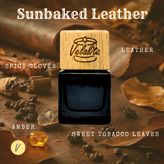 Sunbaked Leather Car Diffuser