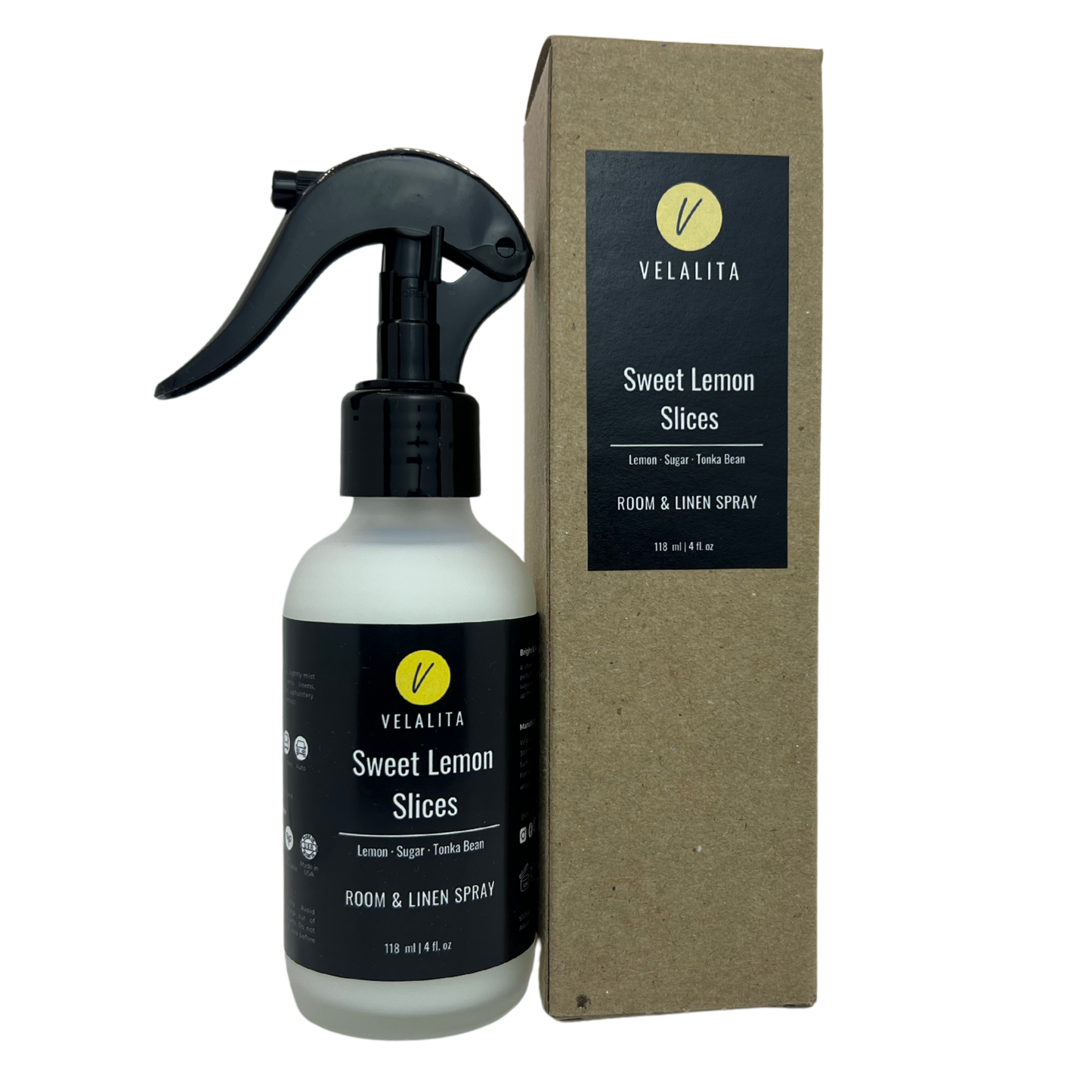 Sweet Lemon Slices Room & Linen Spray 4oz