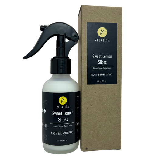 Sweet Lemon Slices Room & Linen Spray 4oz