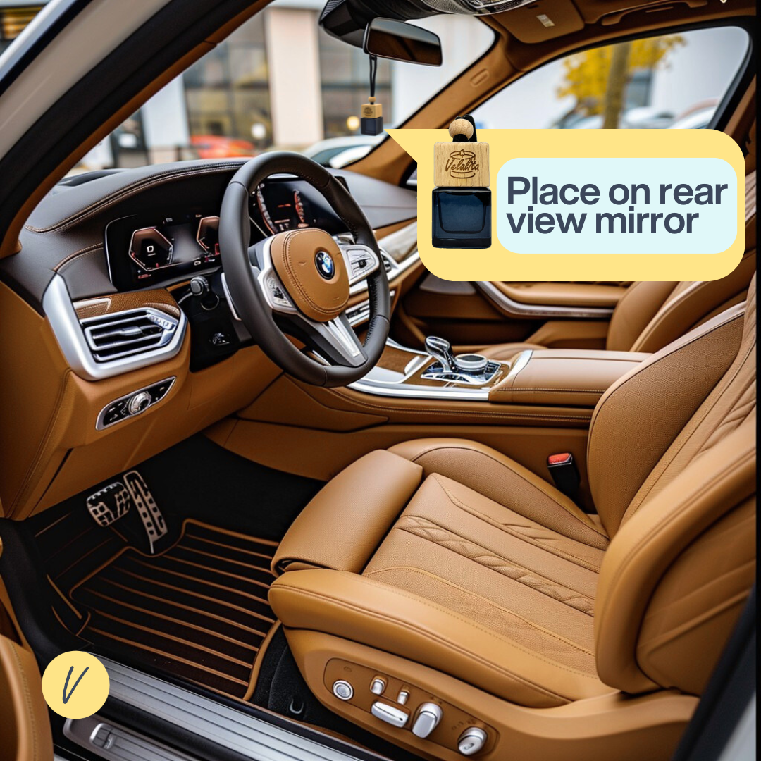 Sunbaked Leather Car Diffuser