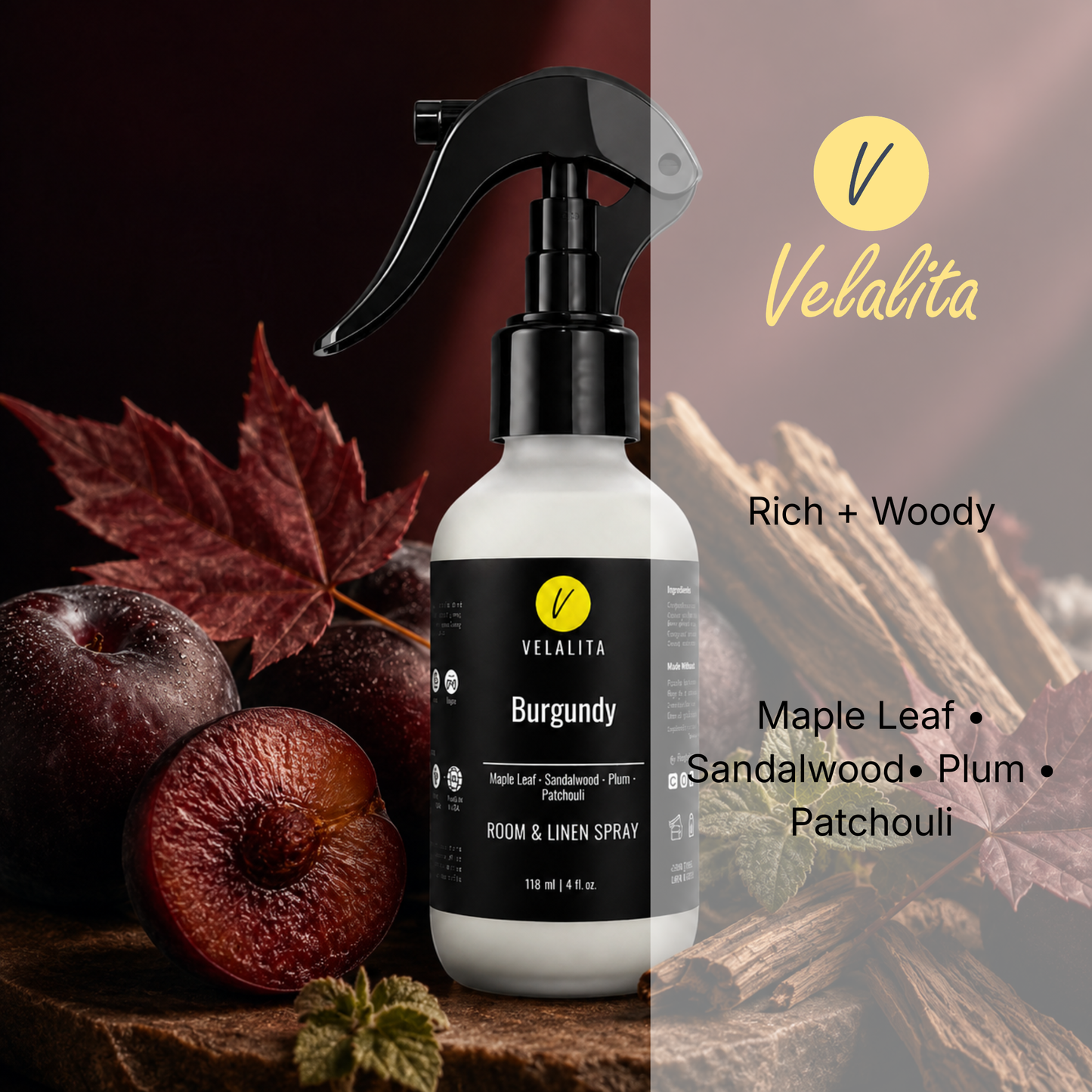 Burgundy Room & Linen Spray 4oz