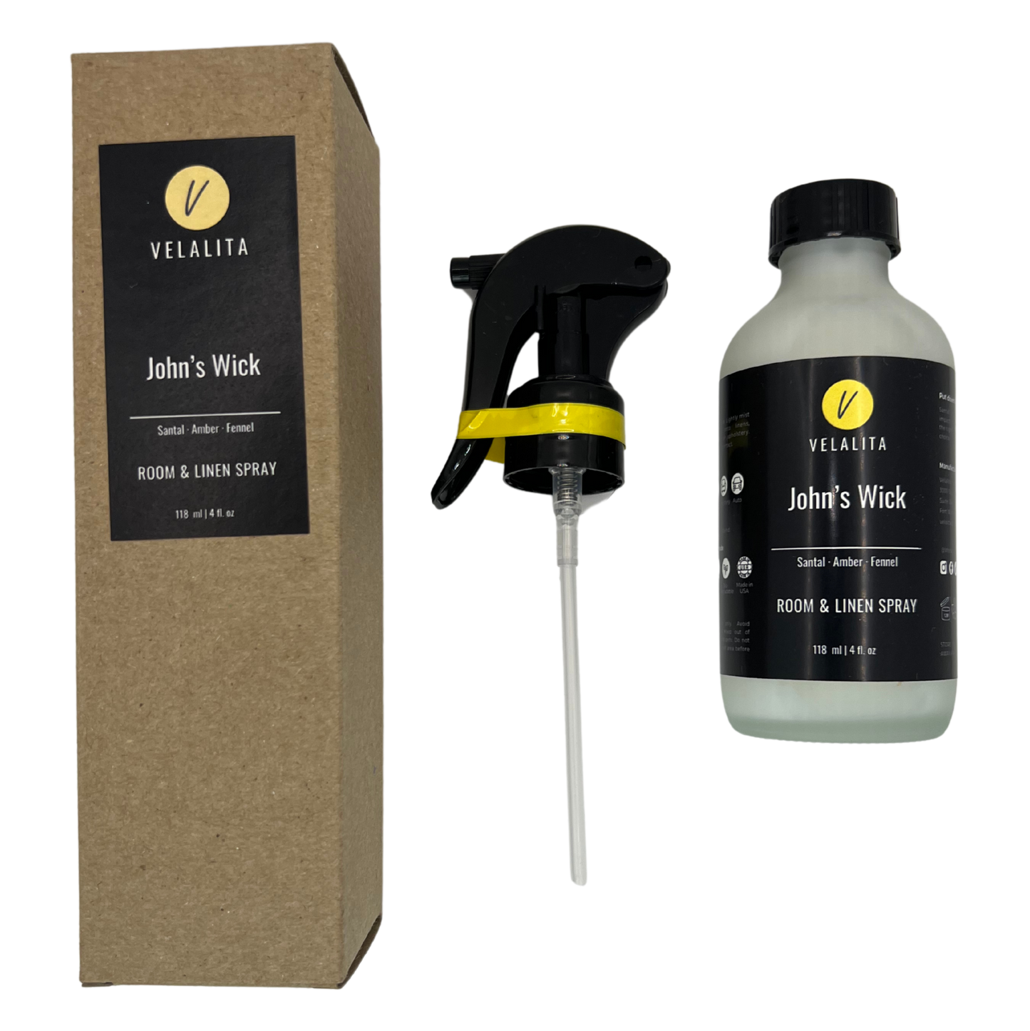 John's Wick Room & Linen Spray 4oz