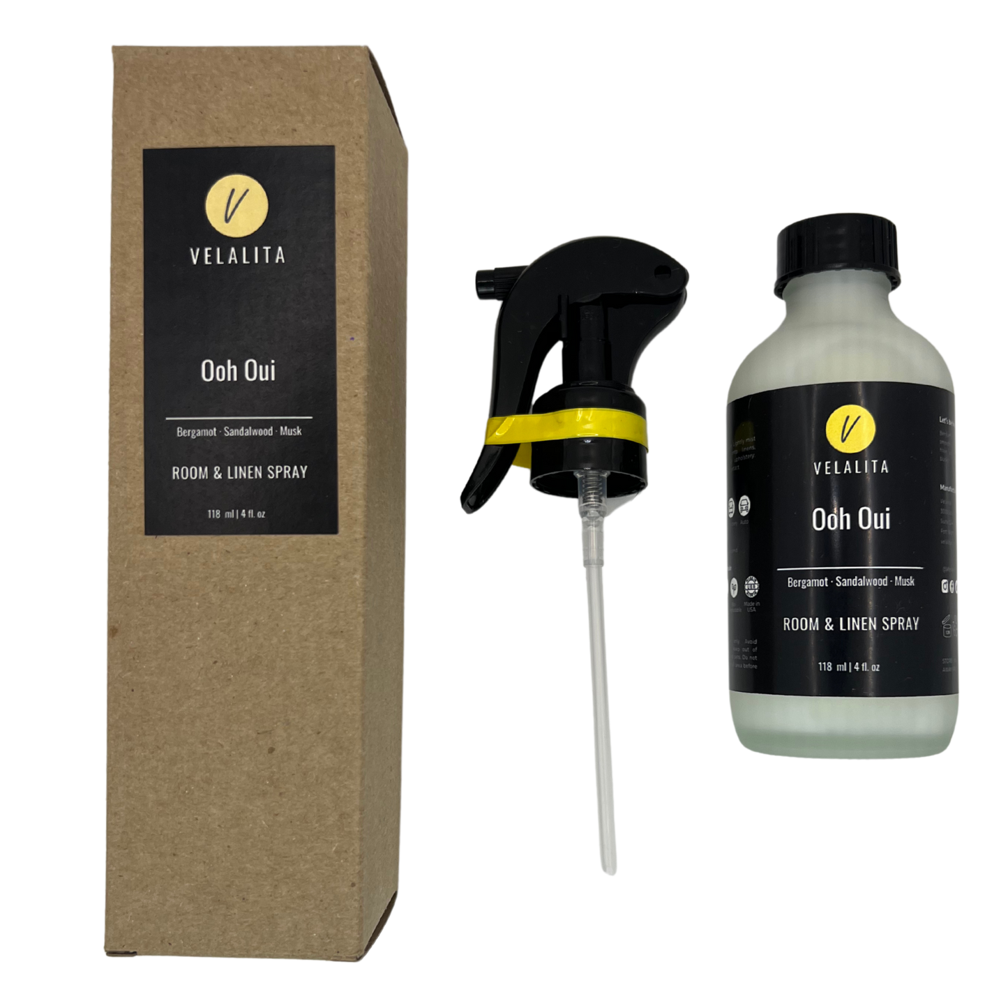 Ooh Oui Room & Linen Spray 4oz