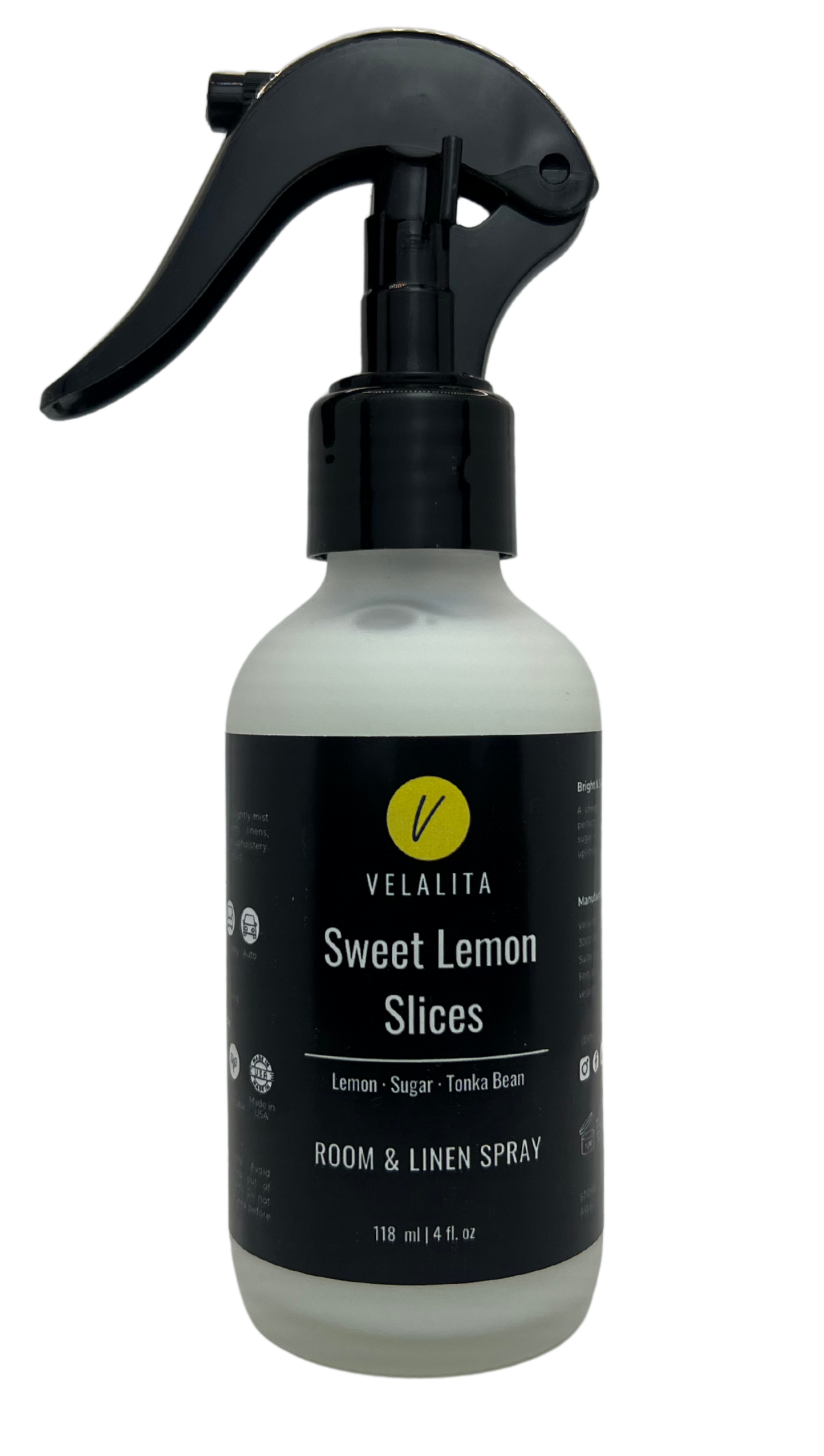 Sweet Lemon Slices Room & Linen Spray 4oz