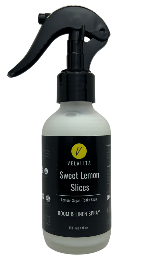 Sweet Lemon Slices Room & Linen Spray 4oz
