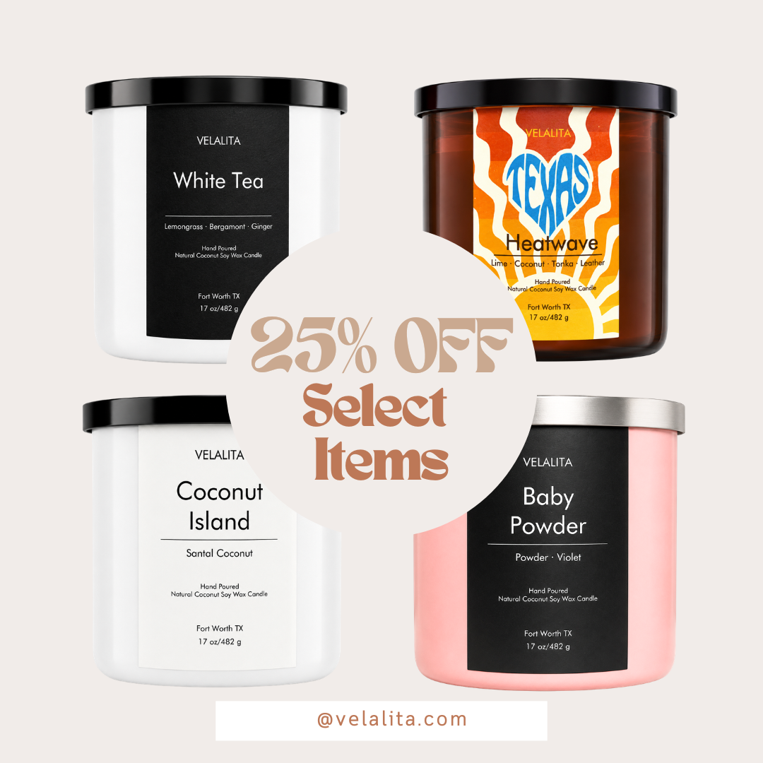25% Off Selected Candles