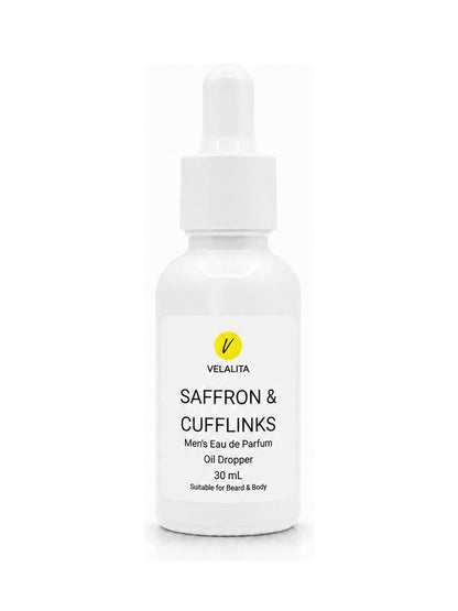 Saffron & Cufflinks Men's Eau de Parfum Oil Dropper