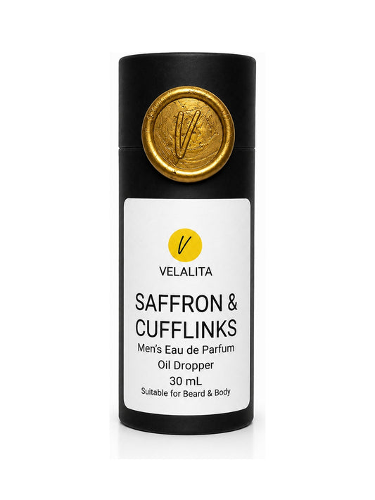 Saffron & Cufflinks Men's Eau de Parfum Oil Dropper