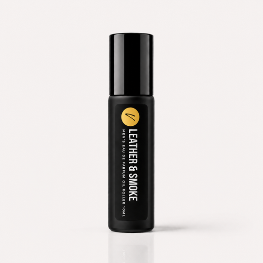 Leather & Smoke Men's Eau de Parfum Oil Roller