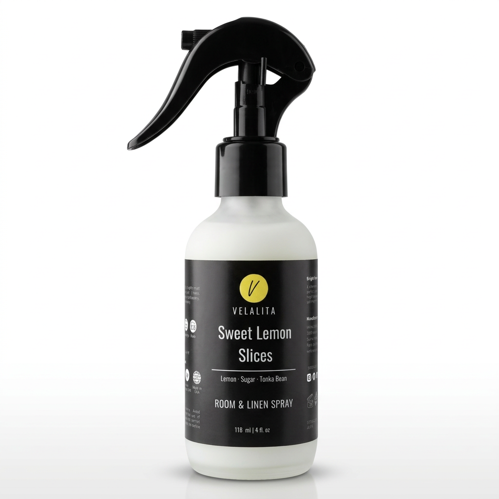 Sweet Lemon Slices Room & Linen Spray 4oz
