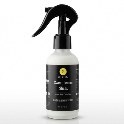 Sweet Lemon Slices Room & Linen Spray 4oz