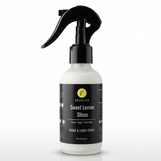 Sweet Lemon Slices Room & Linen Spray 4oz