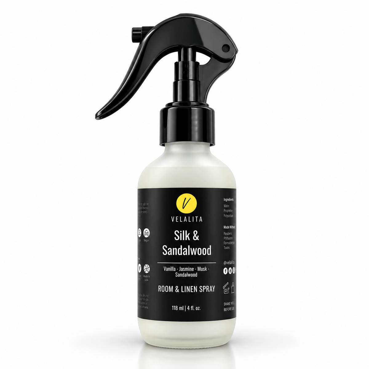 Silk & Sandalwood Room & Linen Spray 4oz