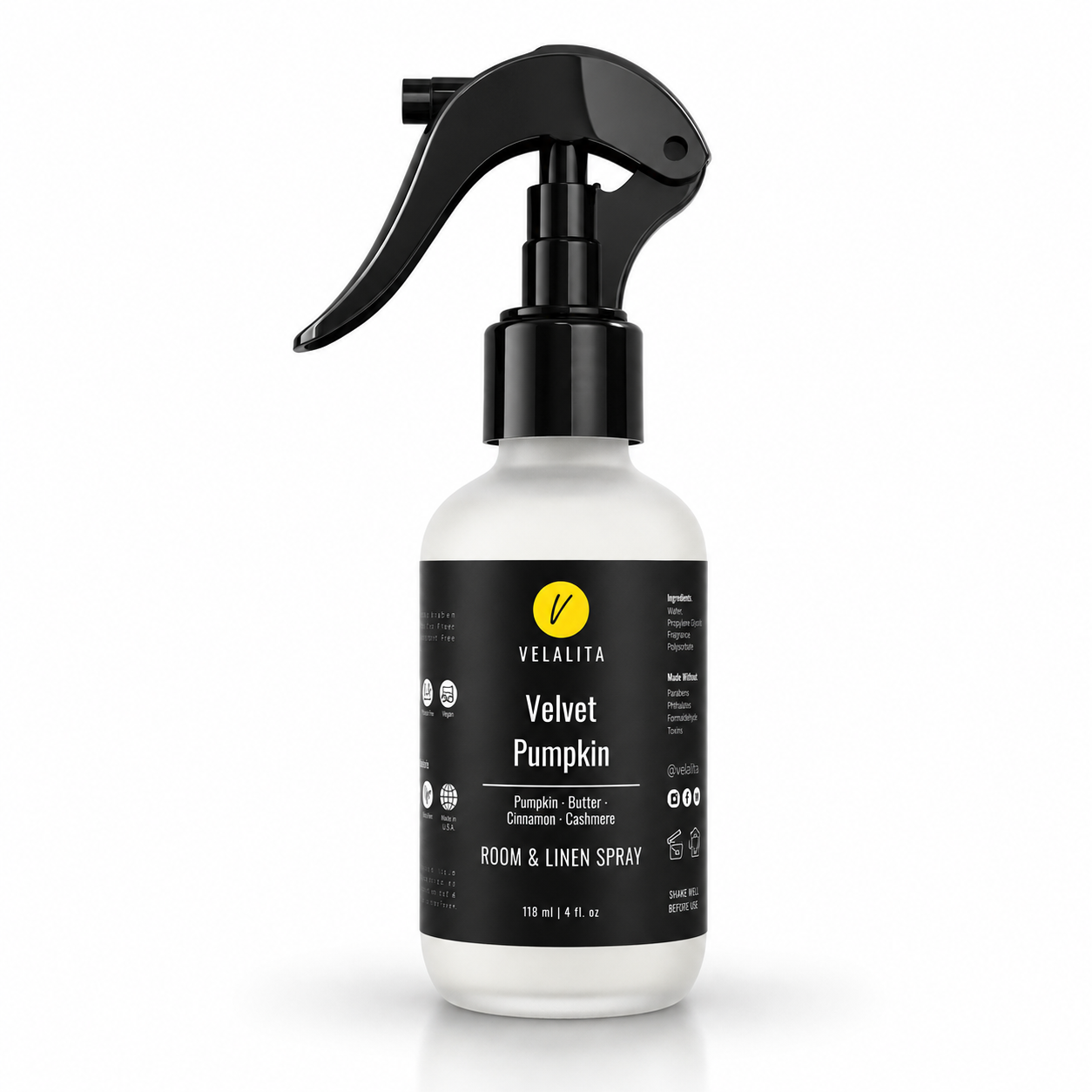 Velvet Pumpkin Room & Linen Spray 4oz