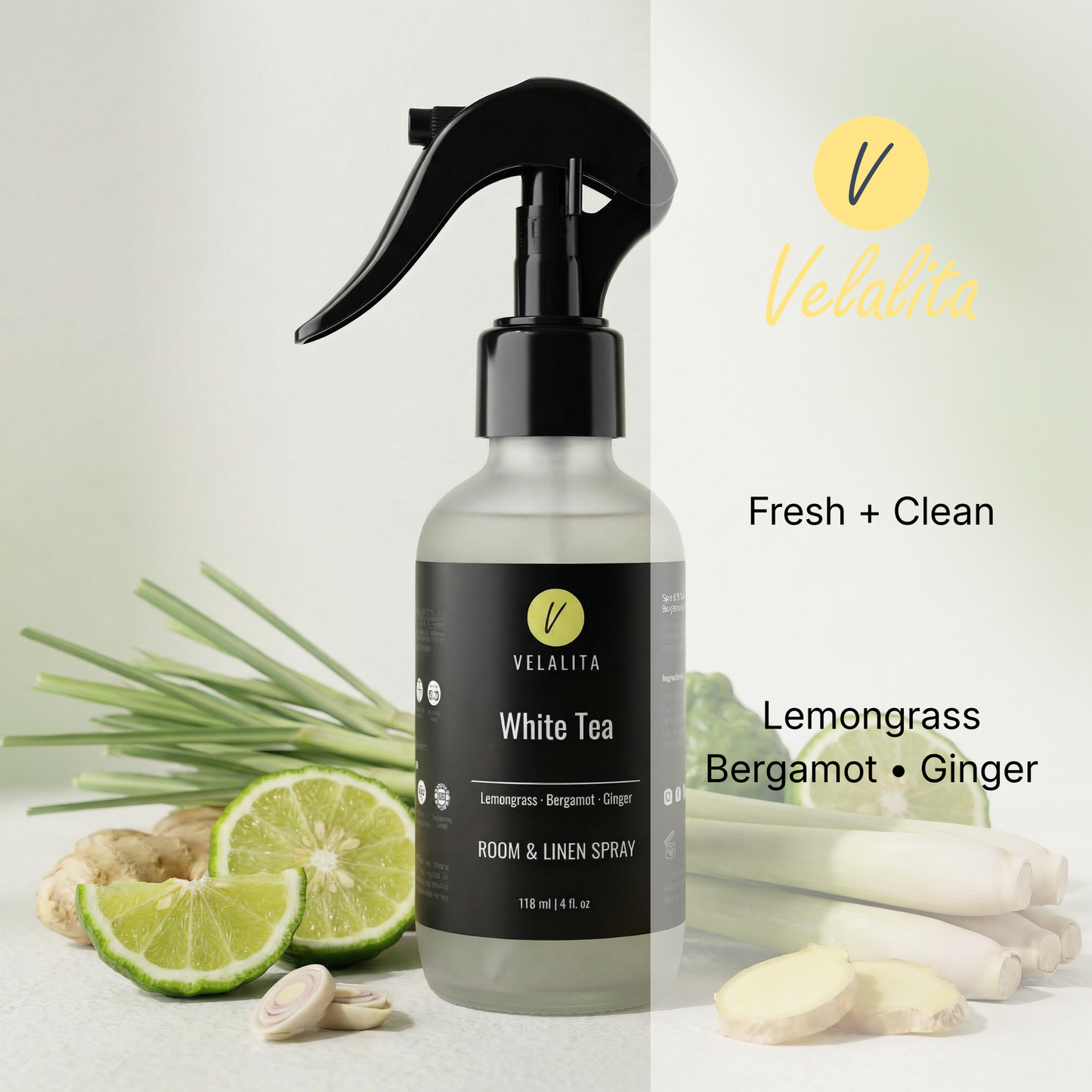 White Tea Room & Linen Spray 4oz