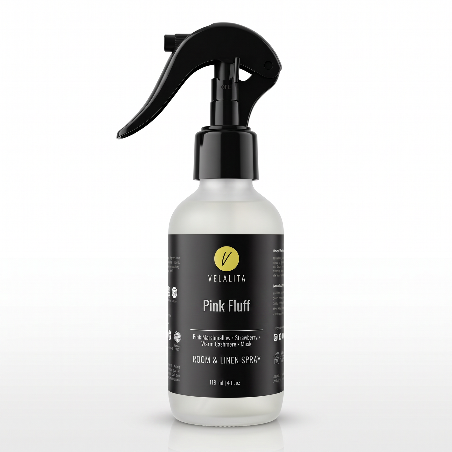 Pink Fluff Room & Linen Spray 4oz